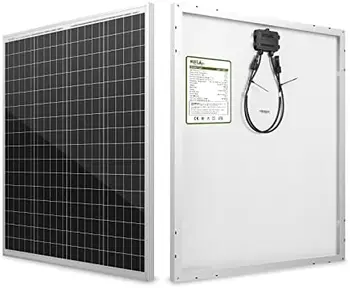 Версия-HQST 100 W 12 В Монокристаллическая Соларен панел със Слънчеви конектори, Високоефективен Модул PV Power за зареждане на батерията