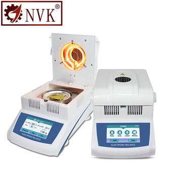 NVK 100 г, 1 mg, тестер за влага, 0,001 g, Медицински зърно, хранително-вкусовата кафе галогенный анализатор на влага за лаборатория