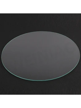 Детайли за 3D-принтер, кръгла плоча от borosilicate закалено стъкло с диаметър 200-220 мм