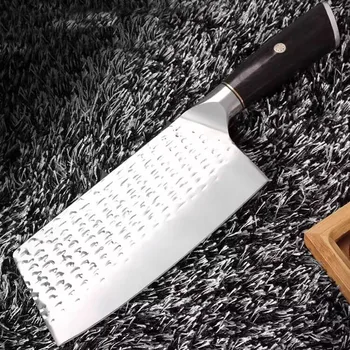 Професионален кухненски нож Инструменти готвач, Кухненски секира Нож Китайски с кухненски секира за месо, за зеленчуци, за кухненски нож за риба