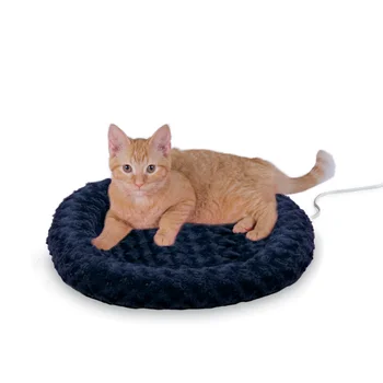 K & H термо-легло за котки Кити, синята легло за домашни любимци, котки pet