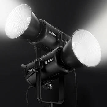 Tolifo X-200S LITE Led Осветление за Фотография 215 W 5600 Към Дневната Видео Лампа Bluetooth Приложение за Управление на Камерата Видеостудия