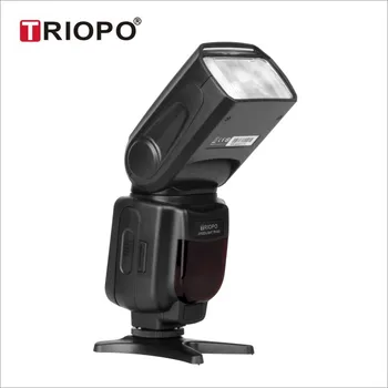 TRIOPO TR-950 Светкавица Лампа на камерата Външен Универсален за Canon, Nikon DSLR светкавицата на камерата пръстеновидна светкавица Speedlite Камера