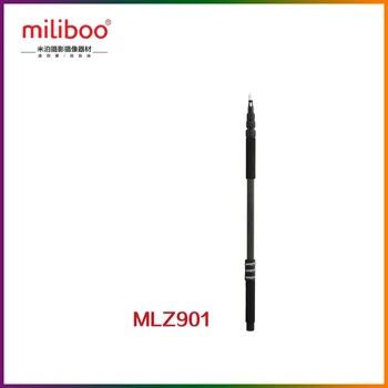miliboo MLZ901 300 см /9,9 метра, микрофон стрела от карбон, лека телескопична микро-стрела, държач за багажник, поставка за интервю