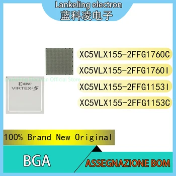 XC5VLX155-2FFG1760C XC5VLX155-2FFG1760I XC5VLX155-2FFG1153I XC5VLX155-2FFG1153C 100% чисто нов оригинален BGA чип