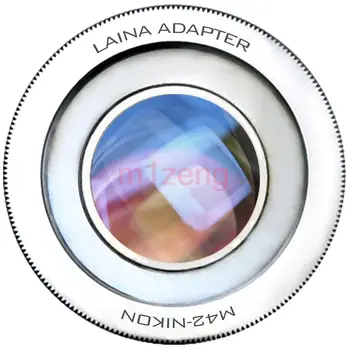 преходни пръстен Infinity Focus със стъкло за обектива M42 към фотоаппарату nikon d3 d5 D90 D80 d500 d600 d800 D5000 D3000 D3100 d7200