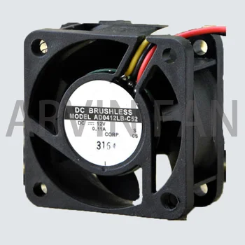 Оригинален AD0412LB-C52 4 см 4020 4 см 1U Сървър Ключове Fan 12 В 0.11 A 40x40x20 мм Вентилатор за Охлаждане от страна на Сървъра