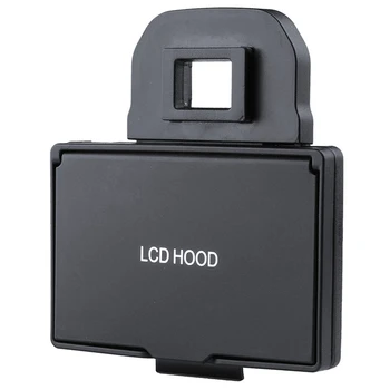 Сенник за обектив с LCD екран с панти капак защитно фолио за LCD дисплей за фотоапарат Canon EOS 6D