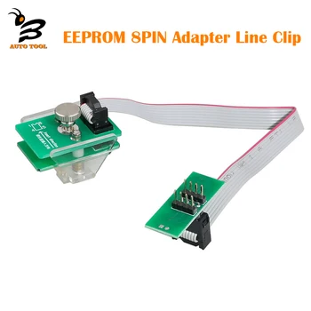 Адаптер EEPROM 8Pin Линейни Скоба Soic 8 Sop8 Тест Скоба Eeprom Клип Разъемный Скоба Поддържа XPROG V6.12/DANIELA/Orange/ CG PRO 9S12/iProg