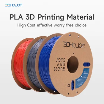 3DHOJOR PLA Конец 1,75 мм 1 кг Макара на Усъвършенстване на Конци за 3D-принтер PLA Високоскоростен Печат Материал За 3D печат на PLA 3D Конец