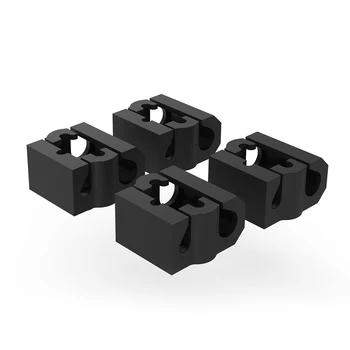 4 бр., силиконови калъфи на ръкави за Spider V2/V3 Hotend, детайли за топлинен блок на 3D принтер