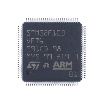 5 бр./лот Микроконтролери STM32F103VFT6 LQFP-100 ARM - MCU XL-Density Access Line 32-Битов 768 Kb Работна температура:- 40C-+85C